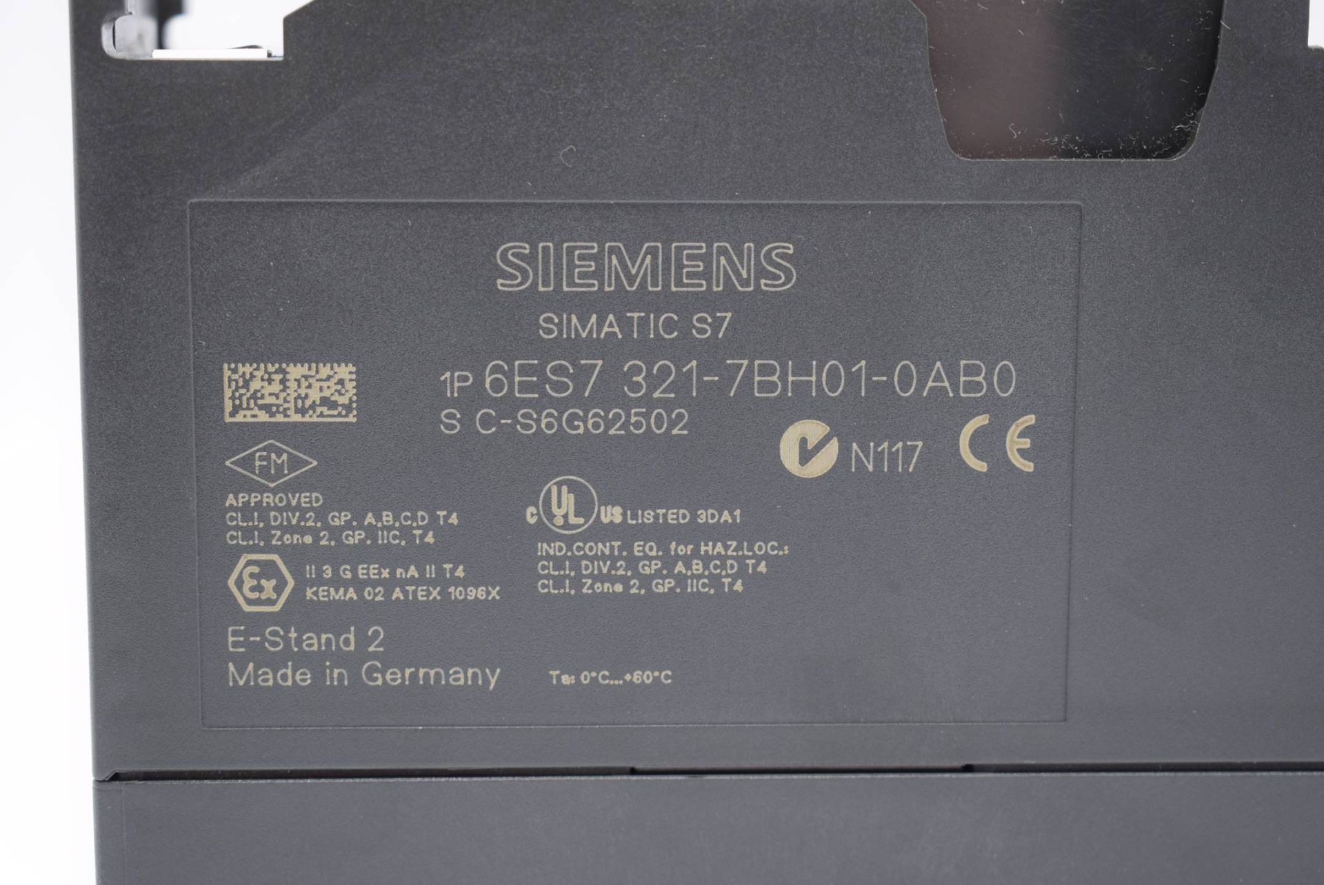 Siemens simatic S7-300 Digital SM 321 6ES7 321-7BH00-0AB0 ( 6ES7321 ...